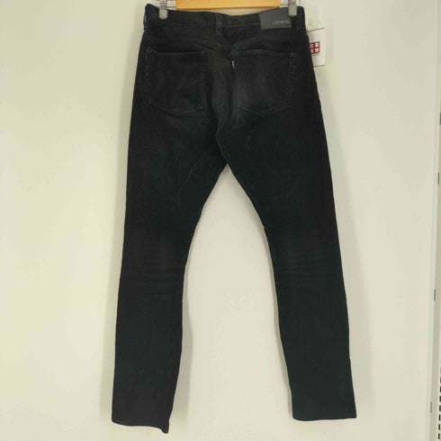 ラッドミュージシャン LAD MUSICIAN 14AW 革パッチ ジップフライ コーデュロイ スキニー パンツ メンズ JPN:46