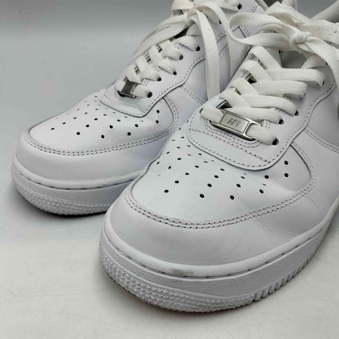 ナイキ NIKE AIR FORCE 1 LOW エアフォース1 ロー オールホワイト スニーカー メンズ JPN:28