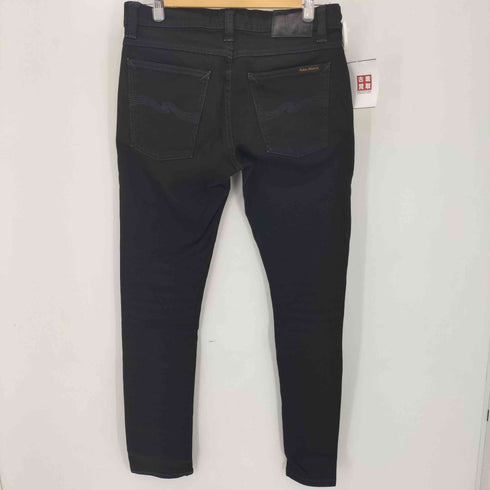 ヌーディージーンズ Nudie Jeans スキニーブラックデニムパンツ メンズ W31 L32
