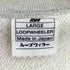 ループウィラー LOOPWHEELER TEST PRODUCT EXCHANGE SERVICE 前V リバース型 スウェット メンズ JPN:L