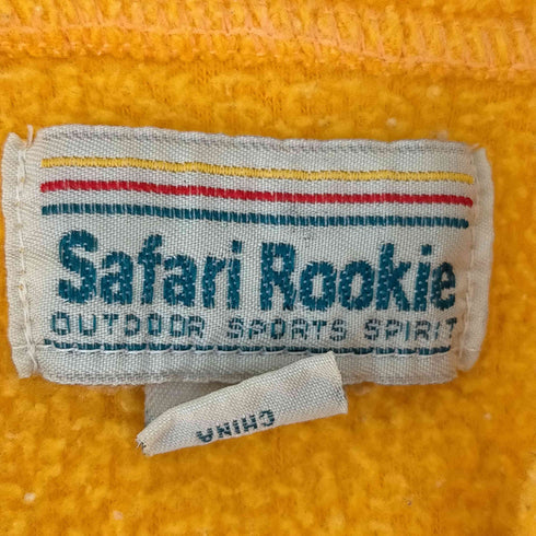 safari rookie ハーフジップ フリースプルオーバー メンズ JPN:M