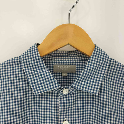 マーガレットハウエル MARGARET HOWELL ギンガムチェックシャツ L/S メンズ JPN:M