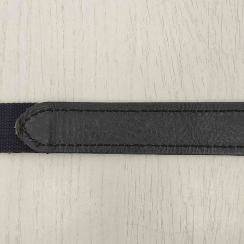 エヌハリウッド N.HOOLYWOOD キャンバス×レザー コンビ リングベルト メンズ FREE
