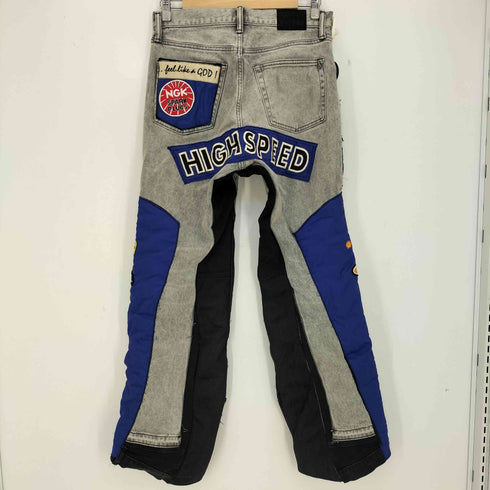 ギャップ Gap リメイク レーシング ドッキングデニムパンツ メンズ 29×30