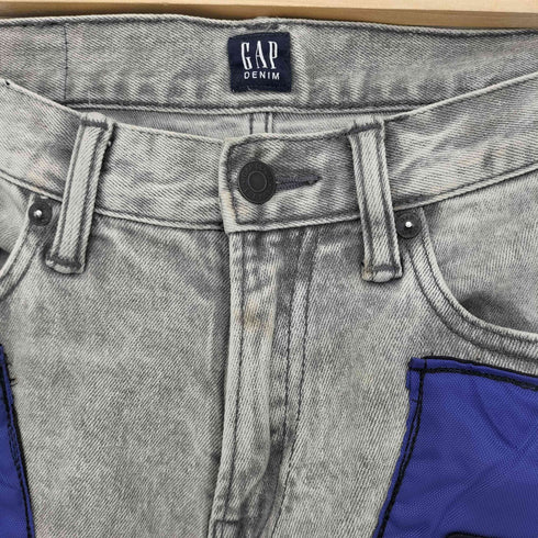 ギャップ Gap リメイク レーシング ドッキングデニムパンツ メンズ 29×30