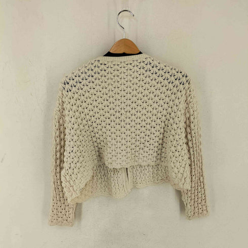 ザラ ZARA かぎ編みカーディガン レディース import:S