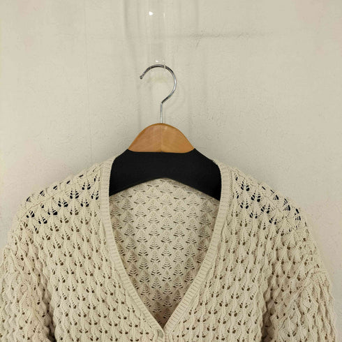 ザラ ZARA かぎ編みカーディガン レディース import:S