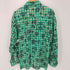 THC AFENDS リネン 花柄プリント チェック L/S シャツ メンズ import:M