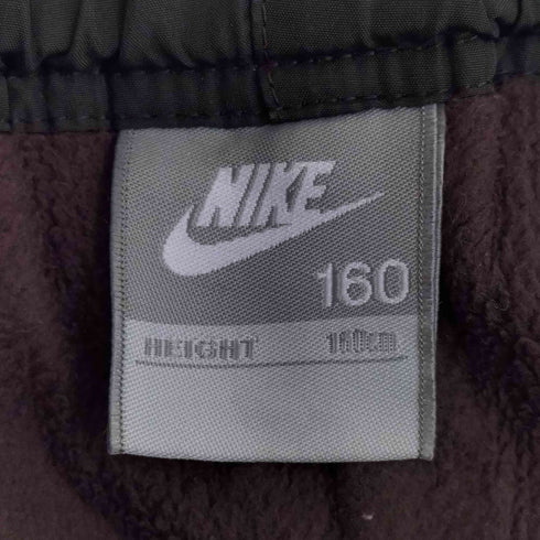 ナイキ NIKE サイドライン 裏起毛パンツ レディース kids160