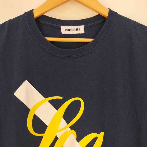 ウィンダンシー WIND AND SEA プリント クルーネックTシャツ メンズ JPN:XL