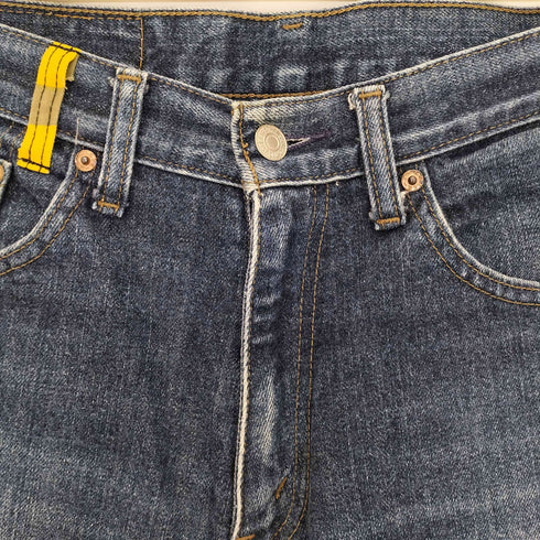 リーバイス Levis 533 リメイク カモフラージュ柄 ドッキング バギー デニムカーゴパンツ メンズ W31/L32