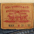 リーバイス Levis 533 リメイク カモフラージュ柄 ドッキング バギー デニムカーゴパンツ メンズ W31/L32