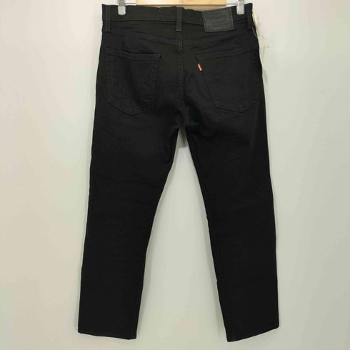 リーバイス Levis LEVI'S PREMIUM 502 レギュラー テーパード ストレッチブラックデニムパンツ メンズ W31L32