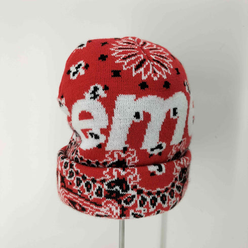 シュプリーム Supreme 24AW BIG LOGO BEANIE RED BANDANA メンズ
