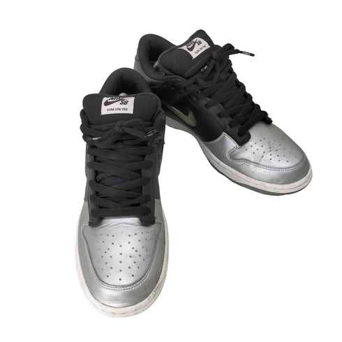 シュプリーム Supreme 19AW Dunk Low Metallic Silver/Black メンズ JPN:28