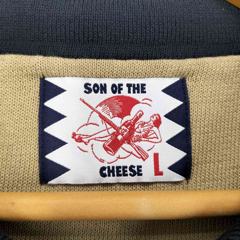 サノバチーズ SON OF THE CHEESE ニットポロシャツ メンズ L