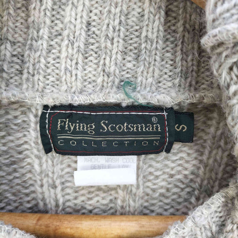 Flying Scotsman 80-90s USA製 ハイネック ウールニット メンズ import:S