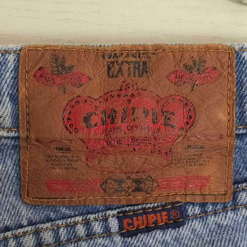 シピー CHIPIE 90s テーパード デニムパンツ レディース 28