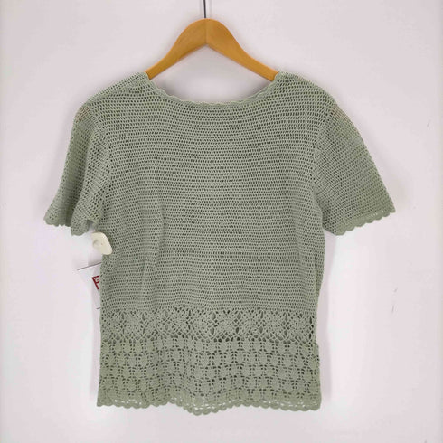 クラフトアンドバロー Croft&Barrow メッシュカットソー レディース JPN:S