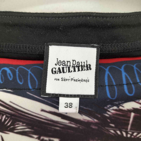 ジャンポールゴルチエセットプルミエ Jean Paul GAULTIER for SEPT PREMIERES 総柄 L/S カットソー レディース JPN:38