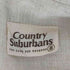 country suburbans ボタンレステーラードジャケット レディース US:8