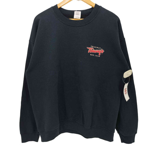ギルダン GILDAN 企業ロゴ 裏起毛 ロングスリーブ スウェット メンズ import:L