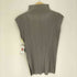 プリーツプリーズイッセイミヤケ PLEATS PLEASE ISSEY MIYAKE 90S 90AW サイドスリット ハイネック プリーツ ノースリーブ カットソー トップス レディース JPN:3