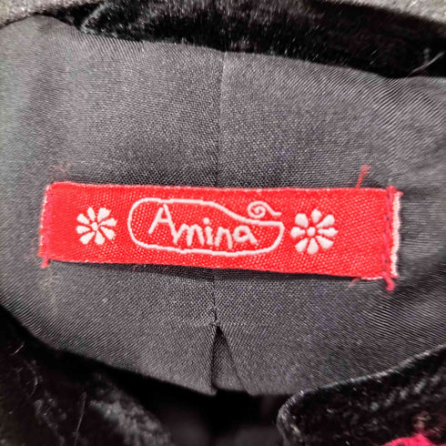 アミナ Amina ベロア ベロニカジャケット レディース