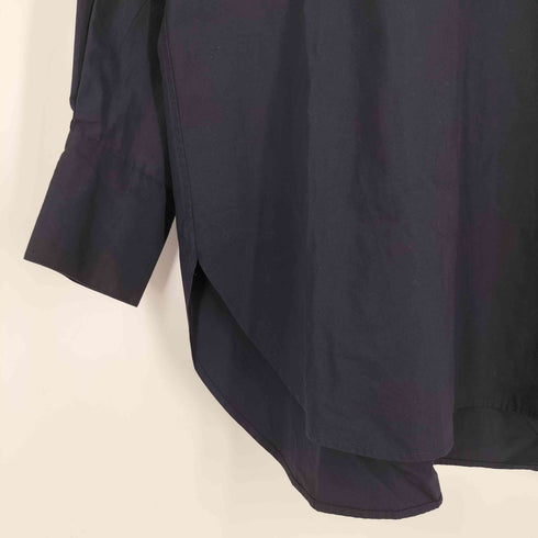 ユナイテッドアローズ UNITED ARROWS サイドスリットラ ウンドヘム 生地切替 プルオーバー ブラウス レディース