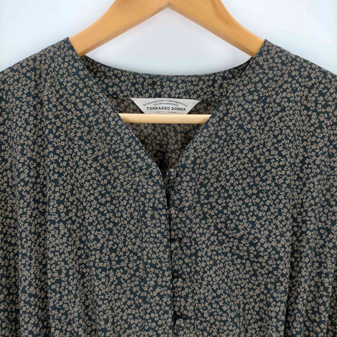 トラッゾドンナ Torrazzo Donna 総柄ワンピース レディース