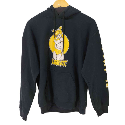 ラブラット LABRAT プリントプルオーバーフーディー メンズ JPN:M