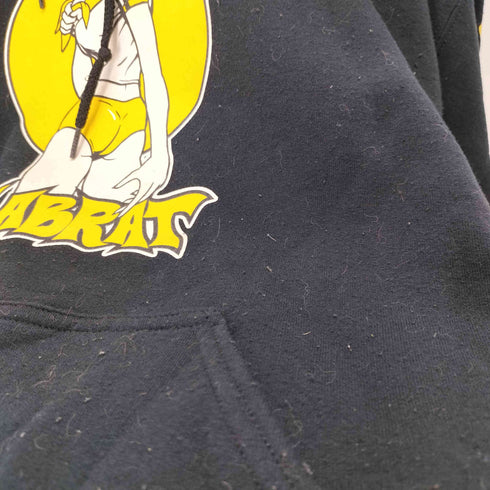 ラブラット LABRAT プリントプルオーバーフーディー メンズ JPN:M