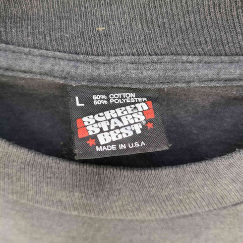 スクリーンスターズ SCREEN STARS 90s USA製 Chicagoプリント シングルステッチ Tシャツ メンズ import:L