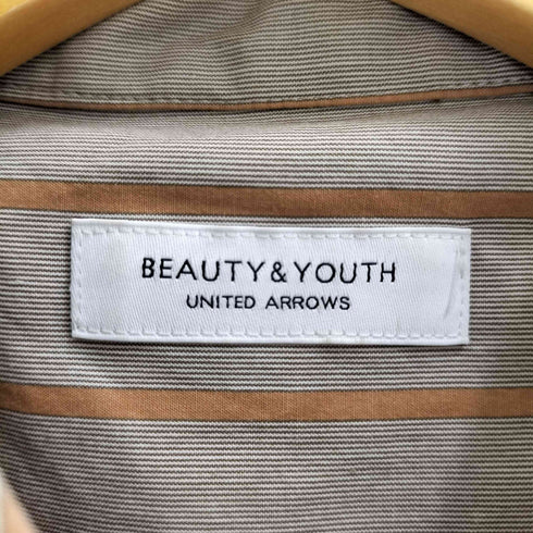 ビューティーアンドユースユナイテッドアローズ BEAUTY & YOUTH UNITED ARROWS RD C/TYP WIDE SKP 2 コットンタイプライターワイドスキッパーネックシャツ 2 レディース