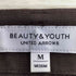 ビューティーアンドユースユナイテッドアローズ BEAUTY & YOUTH UNITED ARROWS リネンライククロップドフレアパンツ レディース JPN:M