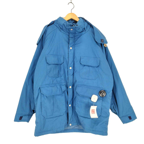 ウールリッチ WOOLRICH 80s USA製 裏地チェックマウンテンパーカー メンズ JPN:L