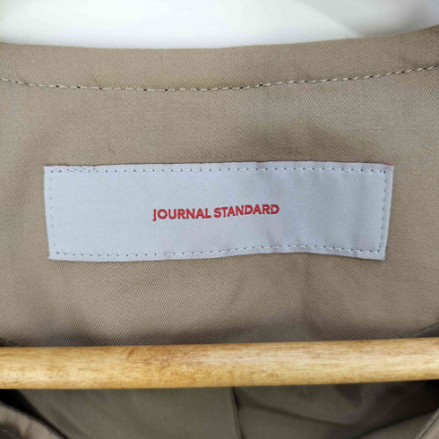 ジャーナルスタンダード JOURNAL STANDARD 80/2ギャバノーカラートレンチコート レディース