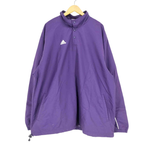 アディダス adidas 90s- TEAMタグ サイドラインハーフボタンジャケット メンズ 2XL