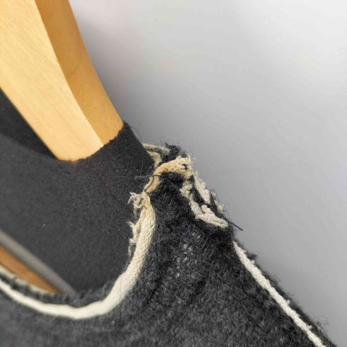 コムデギャルソンオム COMME des GARCONS HOMME 04aw ウール混 レイヤードクルーネックニット メンズ JPN:S