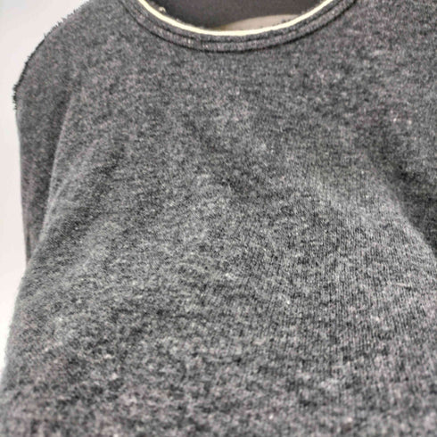コムデギャルソンオム COMME des GARCONS HOMME 04aw ウール混 レイヤードクルーネックニット メンズ JPN:S