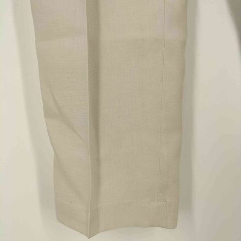 ユナイテッドアローズグリーンレーベルリラクシング UNITED ARROWS green label relaxing FM トリアセ マットクロス テーパード パンツ レディース JPN:40