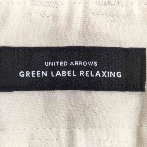 ユナイテッドアローズグリーンレーベルリラクシング UNITED ARROWS green label relaxing FM トリアセ マットクロス テーパード パンツ レディース JPN:40