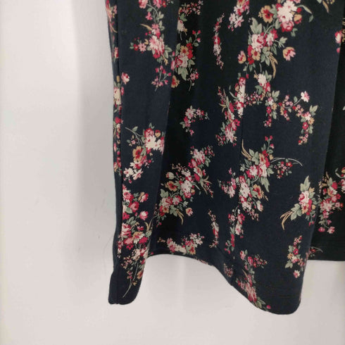 ローラアシュレイ LAURA ASHLEY フラワーコットンワンピース レディース import:M