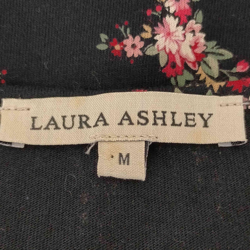 ローラアシュレイ LAURA ASHLEY フラワーコットンワンピース レディース import:M