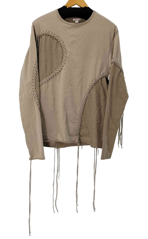 エムエーエスユー MASU WAVING BRAID LONG SLEEVE T-SHIRTS メンズ EUR:46