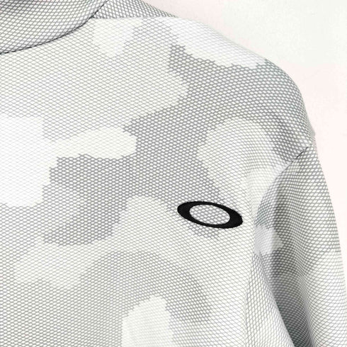 オークリー OAKLEY 裏起毛タートルネックカモ長袖シャツ メンズ JPN:L