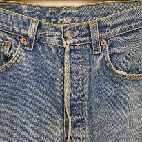 リーバイス Levis USA製 89年 ボタン裏刻印552 501 ナイロンフットボタン メンズ W32/L36