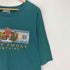 フルーツオブザルーム FRUIT OF THE LOOM CREAT SMOKY MOUNTAINS フロントプリントクルーネックTシャツ メンズ JPN:XL