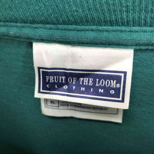 フルーツオブザルーム FRUIT OF THE LOOM CREAT SMOKY MOUNTAINS フロントプリントクルーネックTシャツ メンズ JPN:XL