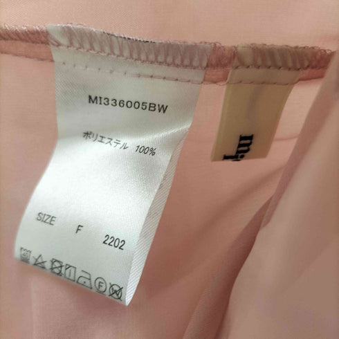 mideal sheer flare blouse ハイネック フレア シアートップス レディース FREE